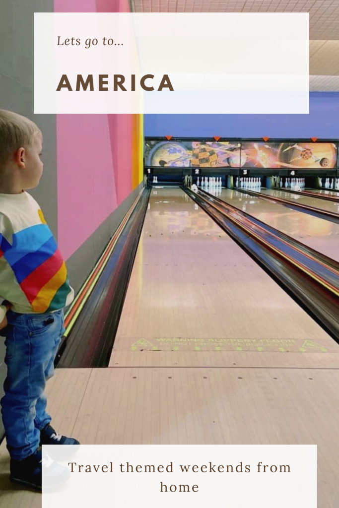 We pretended to go to the USA for the day by theming our day around American activities and food